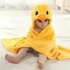 Merkloos Badcape - Babycape - Fleecedeken - Maxi Cosy Deken - Kraam Cadeau - Capuchon - Eend Print -Winkel Voor Babyverzorgingsproducten 1200x1200 1574