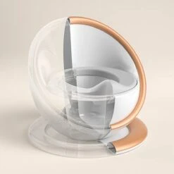 XIORI-SEMS - Plaspotje - Potje Peuter - Potje - WC Verkleiner - WC Potje Peuter - Toilet - Zindelijkheid - Toilettrainer - Wit Met Goud - Design - Jongens En Meisjes - Kraamcadeau – Kraamvisite – Babyshower – Verjaardag - Cadeau - Potje Goud -Winkel Voor Babyverzorgingsproducten 1200x1200 1600