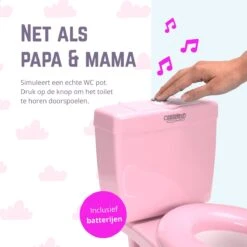 Casteleyn - Toilet Trainer - WC Potje - Plaspotje - Kinder Toilet - Met Geluid - Tot 21KG - Roze -Winkel Voor Babyverzorgingsproducten 1200x1200 1682