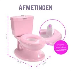 Casteleyn - Toilet Trainer - WC Potje - Plaspotje - Kinder Toilet - Met Geluid - Tot 21KG - Roze -Winkel Voor Babyverzorgingsproducten 1200x1200 1688