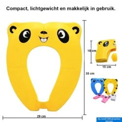 Merkloos Wc Verkleiner Opvouwbaar - Licht En Compact Reis-Formaat WC Bril - Toilet Trainer Voor Peuters Onderweg - Panda Blauw -Winkel Voor Babyverzorgingsproducten 1200x1200 1715