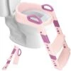 Macx & Macx Toilettrainer Met Trapje - Brilverkleiner Met Handvaten En Opstapje - Opvouwbaar Toilet Bril Zitje - WC Zindelijkheids Training Voor Jongens/Meisjes - Urinoirs Voor Kind/Peuter Van 2 Tot 7 Jaar - Roze -Winkel Voor Babyverzorgingsproducten 1200x1200 1751