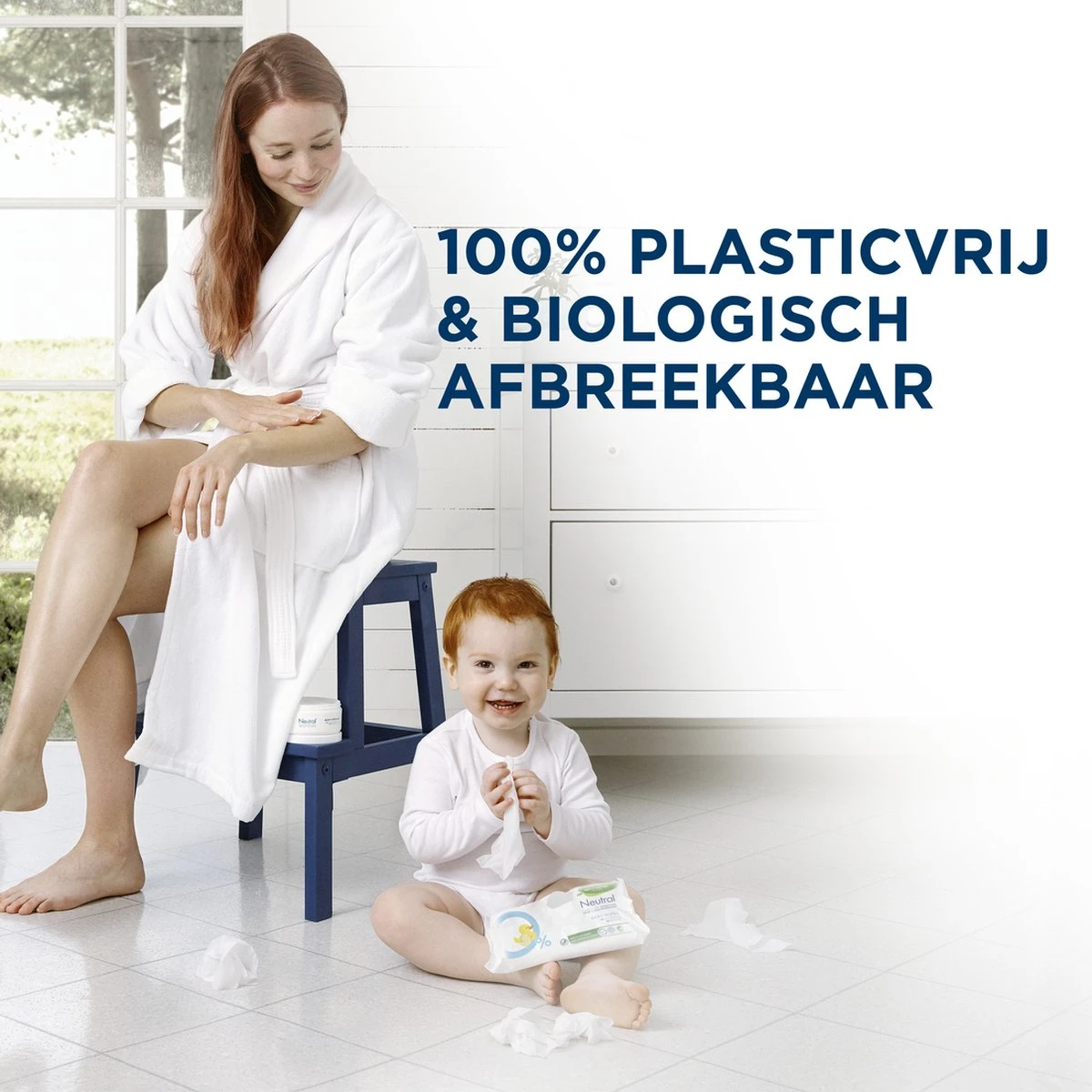Neutral Baby Billendoekjes Parfumvrij - 832 Stuks - Voordeelverpakking 8 Neutral Baby Billendoekjes Parfumvrij - 832 Stuks - Voordeelverpakking - Afbeelding 6
