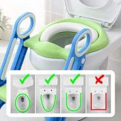 LifeGoods WC Verkleiner Met Trapje - Trainer Met Opstapje - 2 Tot 7 Jaar - Groen/Blauw -Winkel Voor Babyverzorgingsproducten 1200x1200 1784