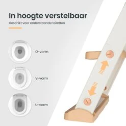 XIORI-SEMS - WC Verkleiner Met Trapje - Toiletverkleiner - Wit Met Goud - Toilettrainer - 2 Tot 7 Jaar - Met Beloningssysteem -Winkel Voor Babyverzorgingsproducten 1200x1200 1799