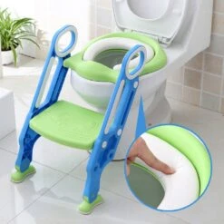 Toiletbril Met Trapje Voor Kinderen | Kinder Toiletzitje Toiletstoel Met Trap | Opvouwbare WC-bril Verkleiner Toiletverkleiner | LB-A20 Blauwpaars -Winkel Voor Babyverzorgingsproducten 1200x1200 1823