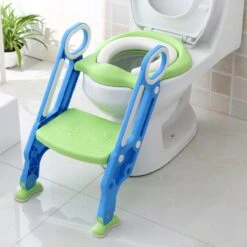 Toiletbril Met Trapje Voor Kinderen | Kinder Toiletzitje Toiletstoel Met Trap | Opvouwbare WC-bril Verkleiner Toiletverkleiner | LB-A20 Blauwpaars -Winkel Voor Babyverzorgingsproducten 1200x1200 1825