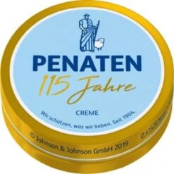 Penaten Créme - 150 Ml - Originele Johnson & Johnson In Blik