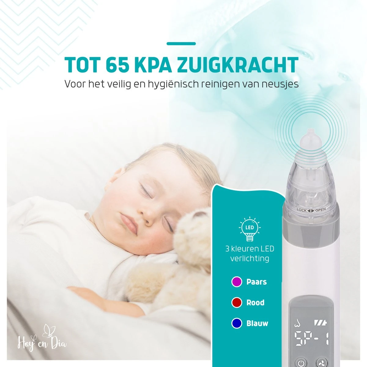 Hoy En Dia Neusreiniger Baby Snoetenpoetsers – Elektrische Neuszuiger En Blackhead Remover- Neuspeer Met USB - Muziek 9 Hoy En Dia Neusreiniger Baby Snoetenpoetsers – Elektrische Neuszuiger En Blackhead Remover- Neuspeer Met USB - Muziek - Afbeelding 7