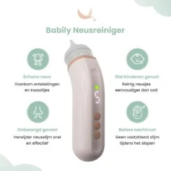 Babily® - Elektrische Neusreiniger Voor Baby's - 0 T/m 6 Jaar - Neuszuiger - Neuspeer - Snoetenpoetser - Toetenveger - Aspirator - Incl. 5 Zuigkrachtstanden En 3 Kalmerende Melodieën -Winkel Voor Babyverzorgingsproducten 1200x1200 2010
