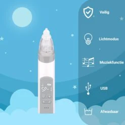 Merkloos Neusreininger Baby – Elektrische Neuszuiger – Neus Aspirator Met USB – Neuspeer & Blackhead Remover – Snotverwijderaar – Snoetenpoetser Peuter -Winkel Voor Babyverzorgingsproducten 1200x1200 2021