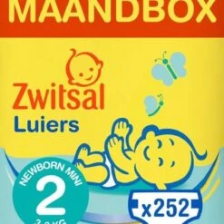 Zwitsal Luiers - Mini Maat 2 - 252 Stuks - Voordeelverpakking -Winkel Voor Babyverzorgingsproducten 1200x1200 288
