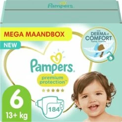 Pampers® Pampers Premium Protection Maat 6 - 184 Luiers Maandbox