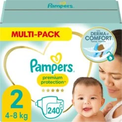 Pampers® Pampers Premium Protection Luiers - Maat 2 (4-8kg) - 240 Stuks - Multi-Pack 22 Pampers® Pampers Premium Protection Luiers - Maat 2 (4-8kg) - 240 Stuks - Multi-Pack -Winkel Voor Babyverzorgingsproducten 1200x1200 480
