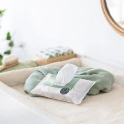 LILLYDOO Green Natural Billendoekjes - Doekjes 100% Vrij Van Plastic & Parfum - 1440 Stuks (24x60) -Winkel Voor Babyverzorgingsproducten 1200x1200 5