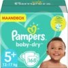 Pampers® Pampers - Baby Dry - Maat 5+ - Maandbox- 168 Luiers -Winkel Voor Babyverzorgingsproducten 1200x1200 533