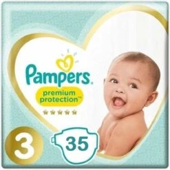 Pampers® Pampers Premium Protection New Baby - Maat 3 - 6 -10kg - 35 Stuks -Luiers -Winkel Voor Babyverzorgingsproducten 1200x1200 558