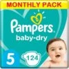 Pampers® Pampers Baby Dry Maat 5 - 124 Luiers Maandbox -Winkel Voor Babyverzorgingsproducten 1200x1200 663