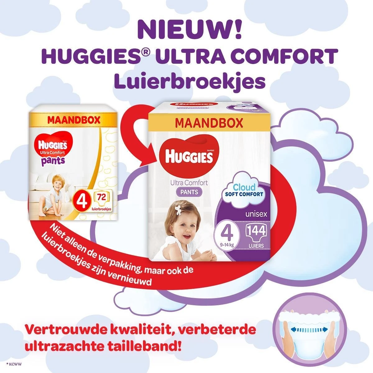 Huggies Luierbroekjes - Maat 6 (15 Tot 25 Kg) - Ultra Comfort - Unisex - 108 Stuks - Maandbox 10 Huggies Luierbroekjes - Maat 6 (15 Tot 25 Kg) - Ultra Comfort - Unisex - 108 Stuks - Maandbox - Afbeelding 8