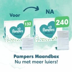 Pampers® Pampers Harmonie Luiers - Maat 2 (4-8kg) - 240 Luiers - Maandbox 25 Pampers® Pampers Harmonie Luiers - Maat 2 (4-8kg) - 240 Luiers - Maandbox -Winkel Voor Babyverzorgingsproducten 1200x1200 752