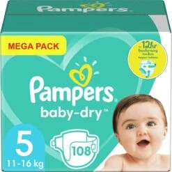 Pampers® Pampers - Baby Dry - Maat 5 - Mega Pack - 108 Luiers 13 Pampers® Pampers - Baby Dry - Maat 5 - Mega Pack - 108 Luiers -Winkel Voor Babyverzorgingsproducten 1200x1200 776