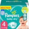 Pampers® Pampers - Baby Dry - Maat 4 - Mega Pack - 90 Luiers 1 Pampers® Pampers - Baby Dry - Maat 4 - Mega Pack - 90 Luiers -Winkel Voor Babyverzorgingsproducten 1200x1200 806