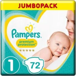 Pampers® Pampers Premium Protection - Maat 1 (New Born) 2-5 Kg - 72 Stuks - Luiers -Winkel Voor Babyverzorgingsproducten 1200x1200 821