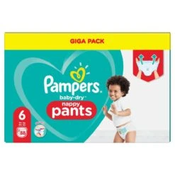 Pampers® Pampers - Baby Dry Pants - Maat 6 - Mega Pack - 88 Luierbroekjes 19 Pampers® Pampers - Baby Dry Pants - Maat 6 - Mega Pack - 88 Luierbroekjes -Winkel Voor Babyverzorgingsproducten 1200x1200 864