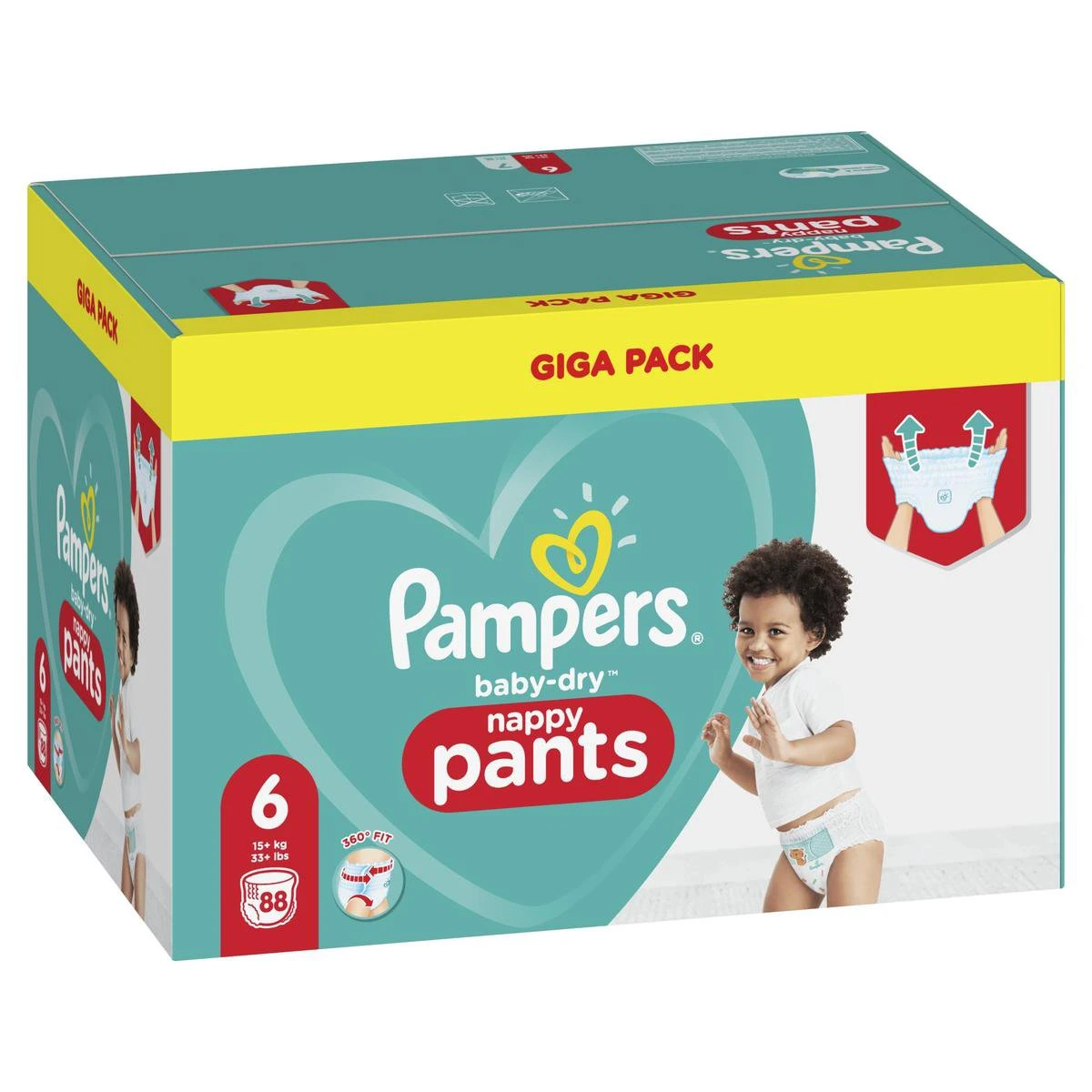 Pampers® Pampers - Baby Dry Pants - Maat 6 - Mega Pack - 88 Luierbroekjes 17 Pampers® Pampers - Baby Dry Pants - Maat 6 - Mega Pack - 88 Luierbroekjes - Afbeelding 15