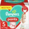 Pampers® Pampers Baby Dry Pants Luierbroekjes - Maat 5 - Mega Pack - 74 Luierbroekjes -Winkel Voor Babyverzorgingsproducten 1200x1200 879