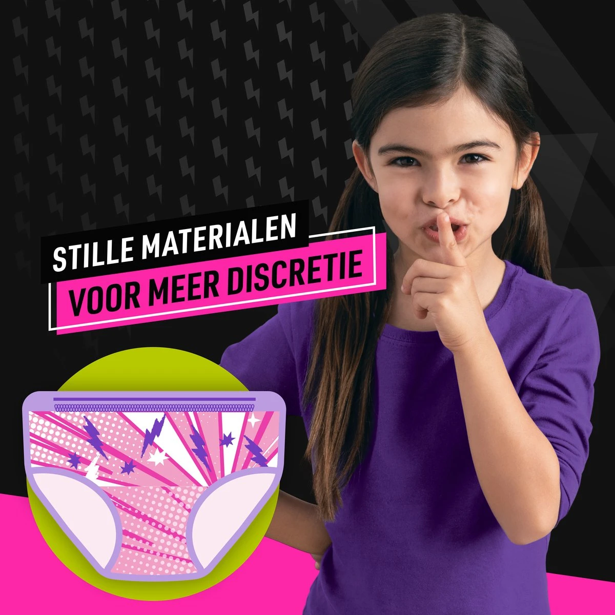 Ninjamas Pyjama Pants Luierbroekjes Meisje - 9 Nachtluiers Voor Bedplassen - 8-12 Jaar 7 Ninjamas Pyjama Pants Luierbroekjes Meisje - 9 Nachtluiers Voor Bedplassen - 8-12 Jaar - Afbeelding 5