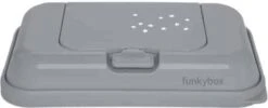 Funkybox - Billendoekjes Doosje - To Go - Grey - Little Stars -Winkel Voor Babyverzorgingsproducten 1200x484