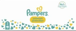 Pampers® Pampers Premium Protection Luiers - Maat 2 (4-8kg) - 240 Stuks - Multi-Pack 27 Pampers® Pampers Premium Protection Luiers - Maat 2 (4-8kg) - 240 Stuks - Multi-Pack -Winkel Voor Babyverzorgingsproducten 1200x491 1