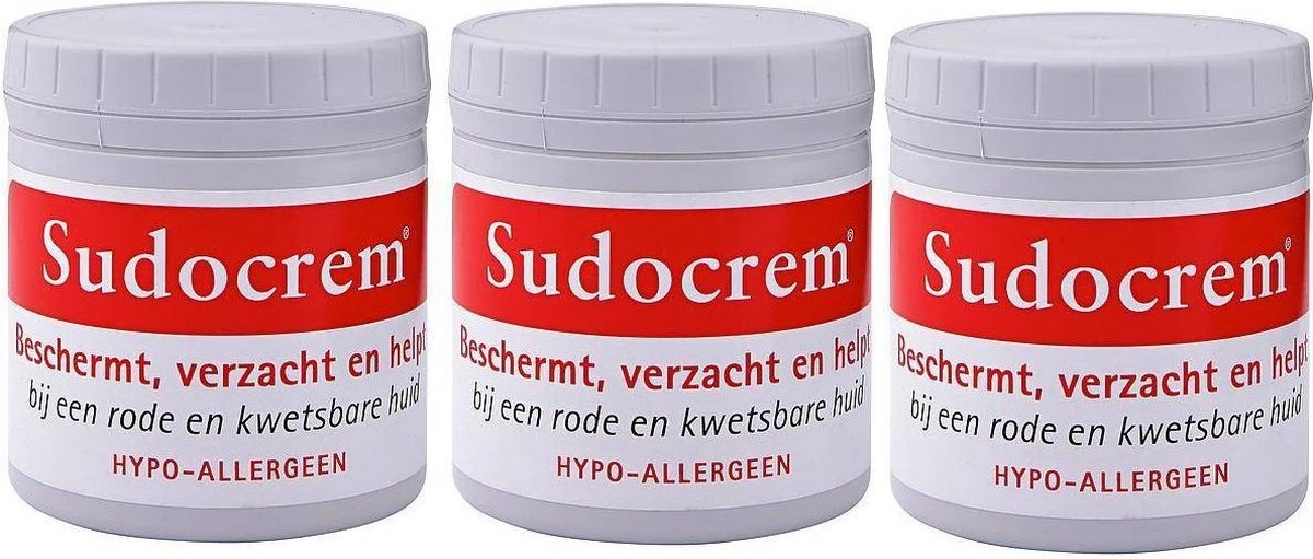 Sudocrem - Luierzalf - 3 X 250 Gram Voordeelverpakking 3 Sudocrem - Luierzalf - 3 X 250 Gram Voordeelverpakking