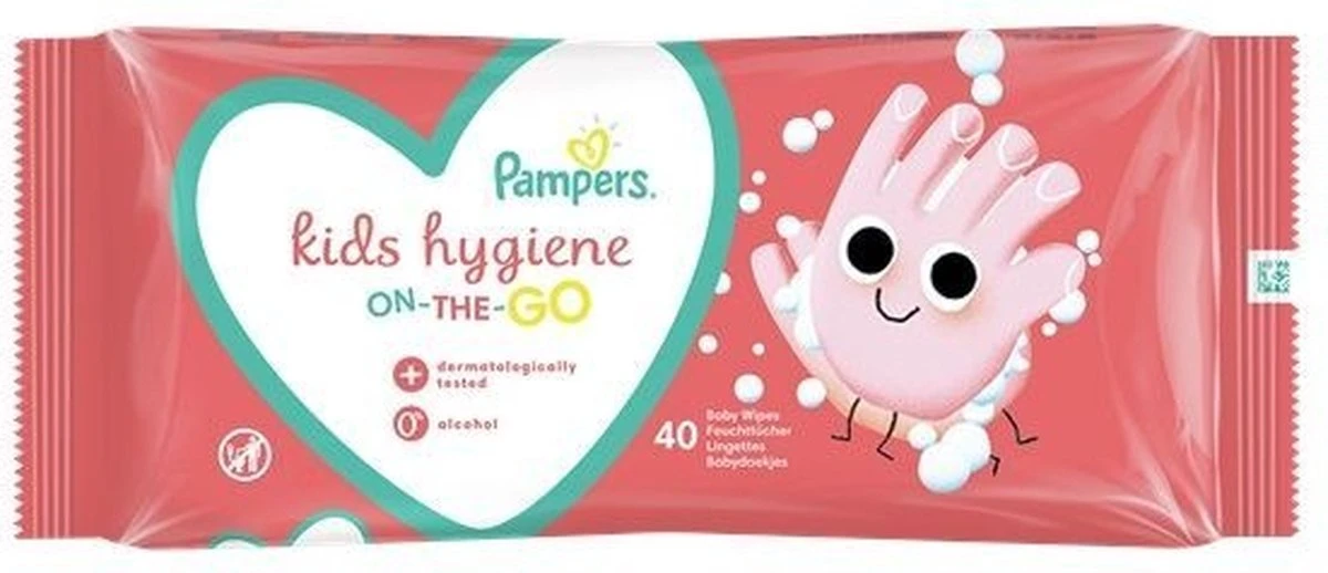 Pampers® Pampers - Snoetenpoetsers - On-The-Go Kids Hygiene - 480 Doekjes - 12 X 40 5 Pampers® Pampers - Snoetenpoetsers - On-The-Go Kids Hygiene - 480 Doekjes - 12 X 40 - Afbeelding 3