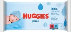 Huggies Billendoekjes - Pure 99% Water - 18 X 56 Stuks - 1008 Doekjes - Voordeelverpakking -Winkel Voor Babyverzorgingsproducten 1200x546