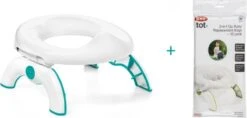 Oxo Tot 2-in-1 Plaspotje - Reispotje - WC Verkleiner - Teal -Winkel Voor Babyverzorgingsproducten 1200x574