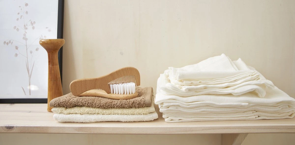 Meyco Uni Starterset - 12-pack - Offwhite 4 Meyco Uni Starterset - 12-pack - Offwhite - Afbeelding 2