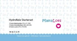 MamaLoes Hydrofiel Starterset - Wit - Hydrofiel Luiers - Hydrofiel Washandjes - Hydrofiel Monddoekjes 9 MamaLoes Hydrofiel Starterset - Wit - Hydrofiel Luiers - Hydrofiel Washandjes - Hydrofiel Monddoekjes -Winkel Voor Babyverzorgingsproducten 1200x642 1