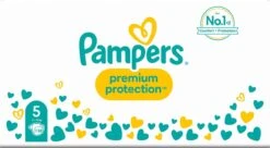 Pampers® Pampers Premium Protection Luiers - Maat 5 (11-16 Kg) - 136 Stuks - Multi-Pack 25 Pampers® Pampers Premium Protection Luiers - Maat 5 (11-16 Kg) - 136 Stuks - Multi-Pack -Winkel Voor Babyverzorgingsproducten 1200x659 3