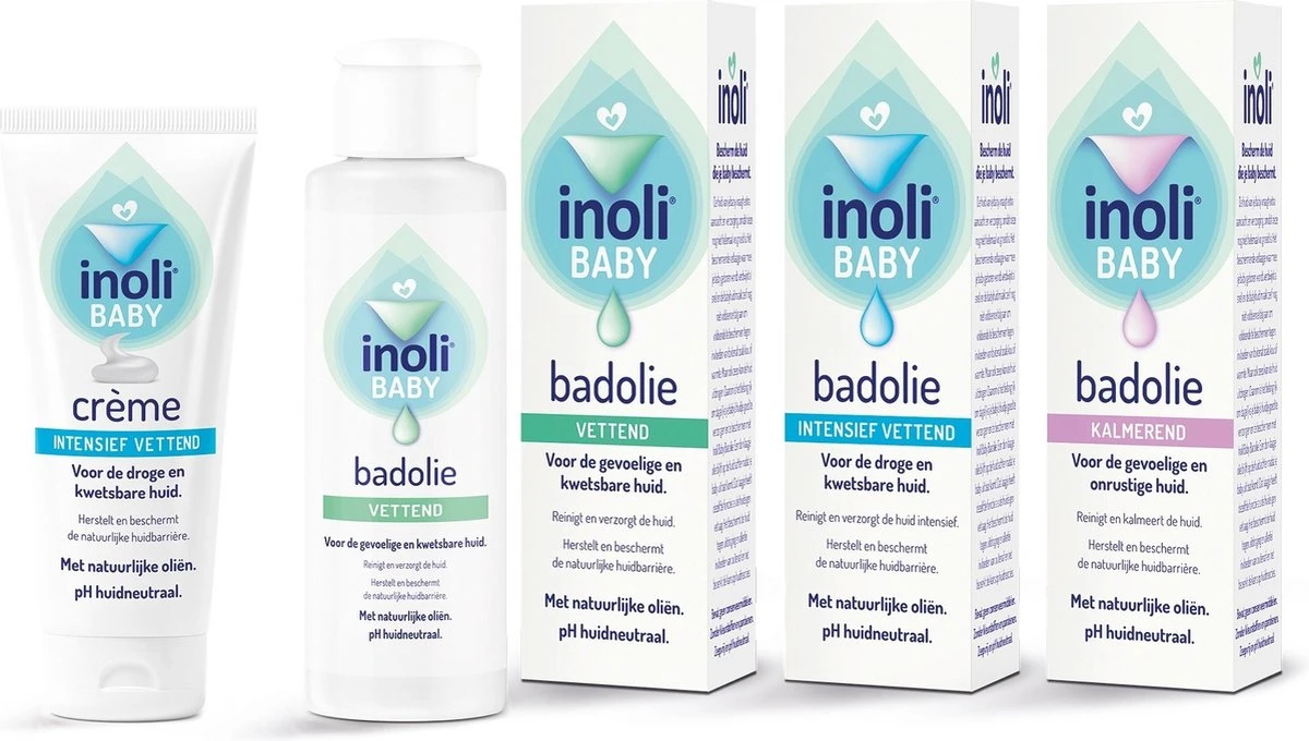 Inoli Baby - Crème Intensief Vettend - 75 Ml 4 Inoli Baby - Crème Intensief Vettend - 75 Ml - Afbeelding 2