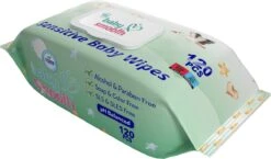 12 X 120pcs -Baby Smooth Sensitive 120pcs Baby Doekjes - Billendoekjes - Wet Wipes. -Winkel Voor Babyverzorgingsproducten 1200x706