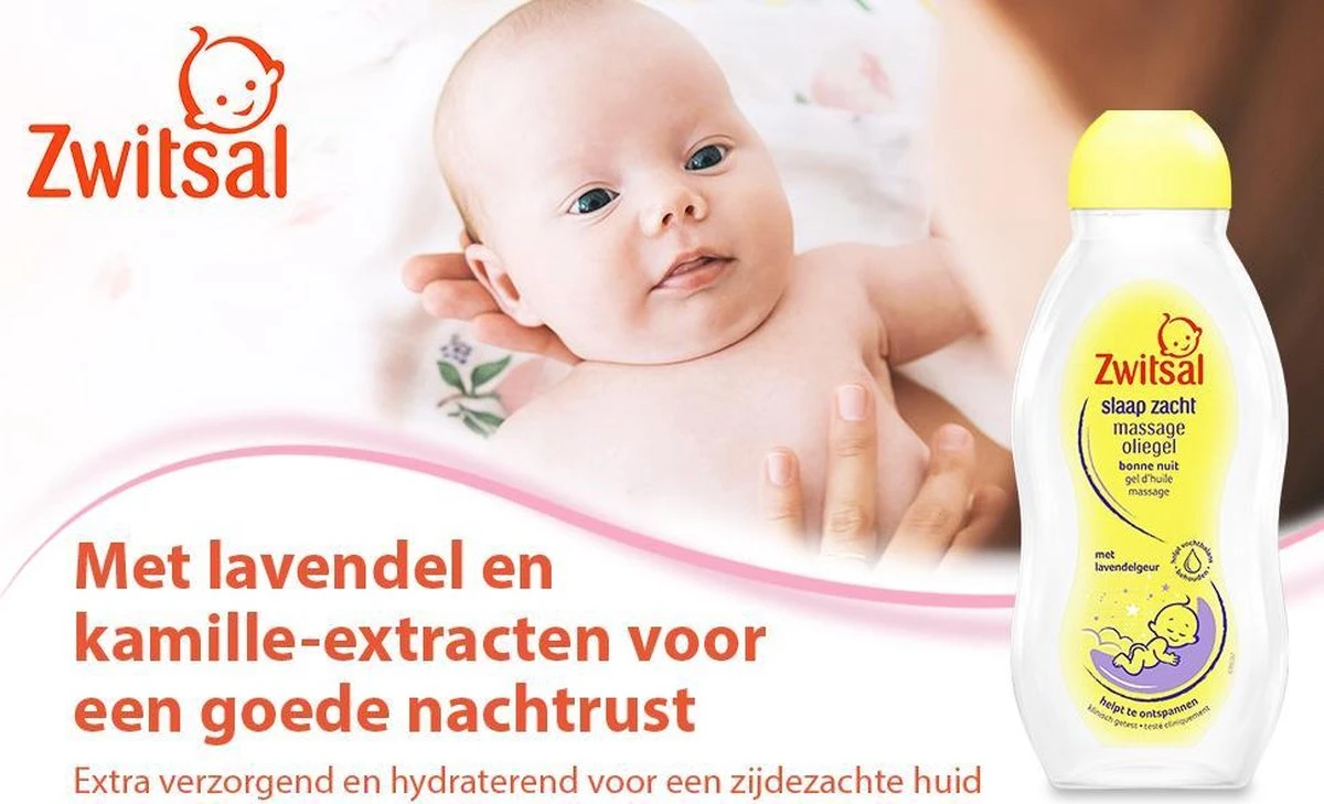 Zwitsal Slaap Zacht Lavendel - Baby Pakket 4 Zwitsal Slaap Zacht Lavendel - Baby Pakket - Afbeelding 2