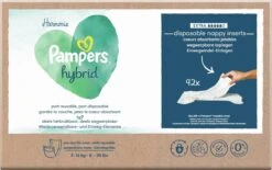 Pampers® Pampers Harmonie Hybrid - Wasbare Luier - 92 Absorberende Wegwerpbare Toplagen -Winkel Voor Babyverzorgingsproducten 1200x751