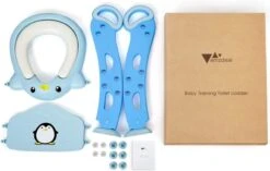 Buxibo Kinder WC Met Opstapje - WC Bril Kind - Kinderzitting WC - Toilet Verkleiner - Toilettrainer - Blauw -Winkel Voor Babyverzorgingsproducten 1200x761 2