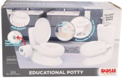 Basic Dolu Educatief Kinder Toilet Met Geluid - Wit -Winkel Voor Babyverzorgingsproducten 1200x769