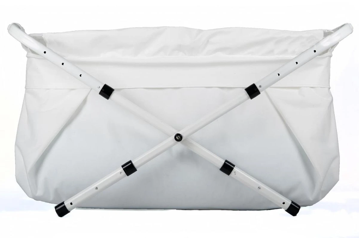 BiBaBad Verstelbaar Wit 70-90 Cm, Badzak Met Knoopsluiting. Maak Van Je Douche Een Kinderbad. Dit Opvouwbaar Bad Kun Je In Lengte Breedte En Hoogte Aanpassen Zodat Je Optimaal Gebruik Kunt Maken Van Je Doucheruimte. 5 BiBaBad Verstelbaar Wit 70-90 Cm, Badzak Met Knoopsluiting. Maak Van Je Douche Een Kinderbad. Dit Opvouwbaar Bad Kun Je In Lengte Breedte En Hoogte Aanpassen Zodat Je Optimaal Gebruik Kunt Maken Van Je Doucheruimte. - Afbeelding 3