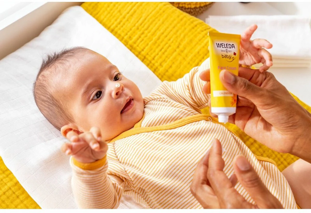 Weleda Baby Calendula Gezichtscrème 4 Weleda Baby Calendula Gezichtscrème - Afbeelding 2