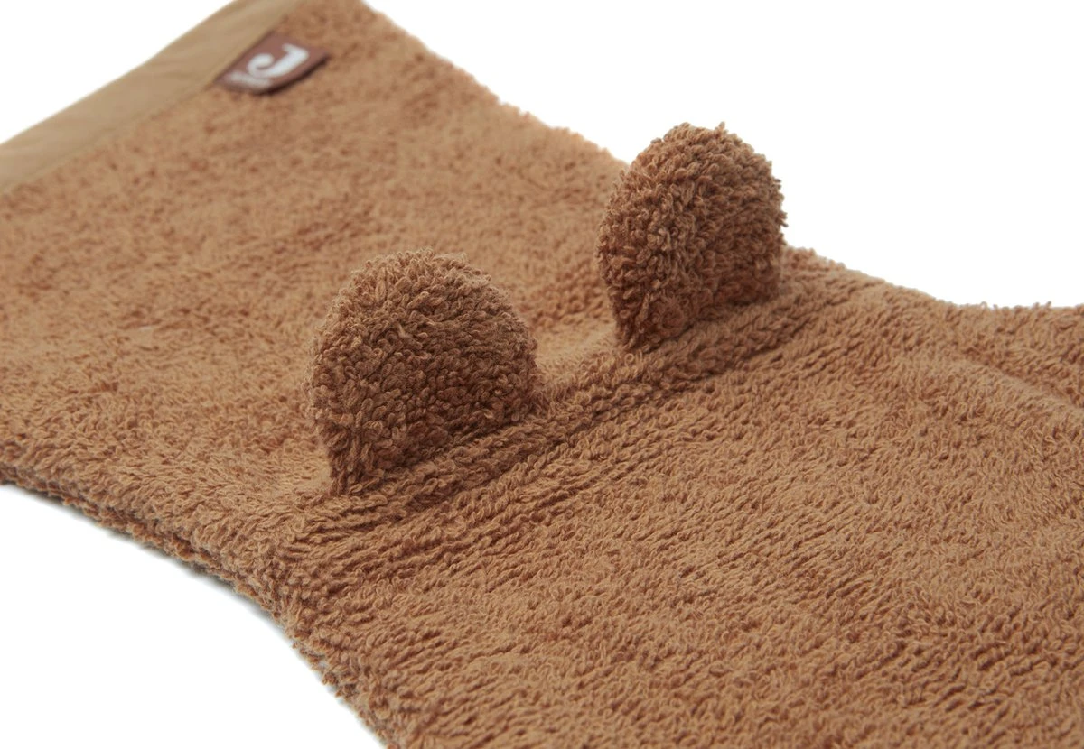 Jollein Baby Washand Badstof Ears - Caramel 5 Jollein Baby Washand Badstof Ears - Caramel - Afbeelding 3