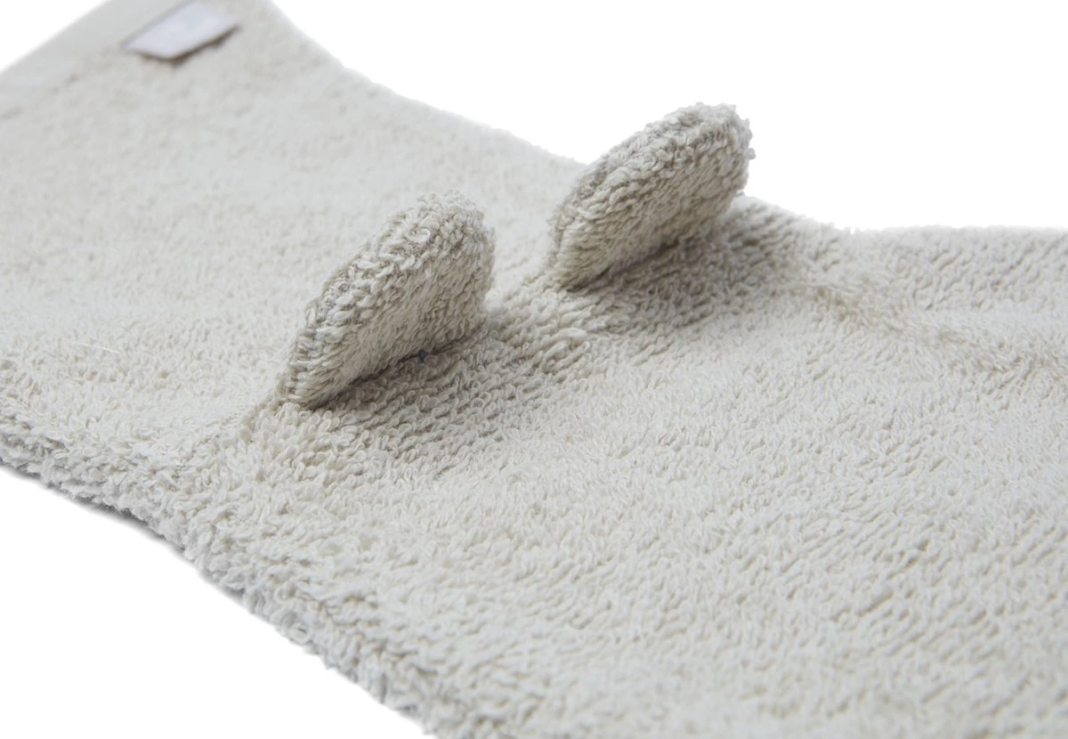 Jollein Baby Washand Badstof Ears - Nougat 5 Jollein Baby Washand Badstof Ears - Nougat - Afbeelding 3